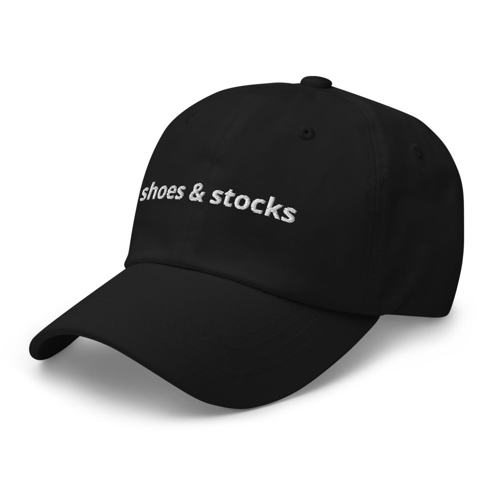 Shoes and stocks dad hat