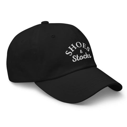 Shoes and stocks logo dad hat
