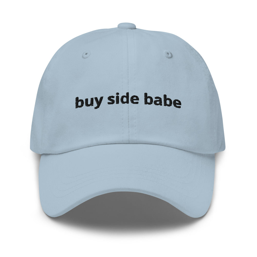 Buy side babe dad hat