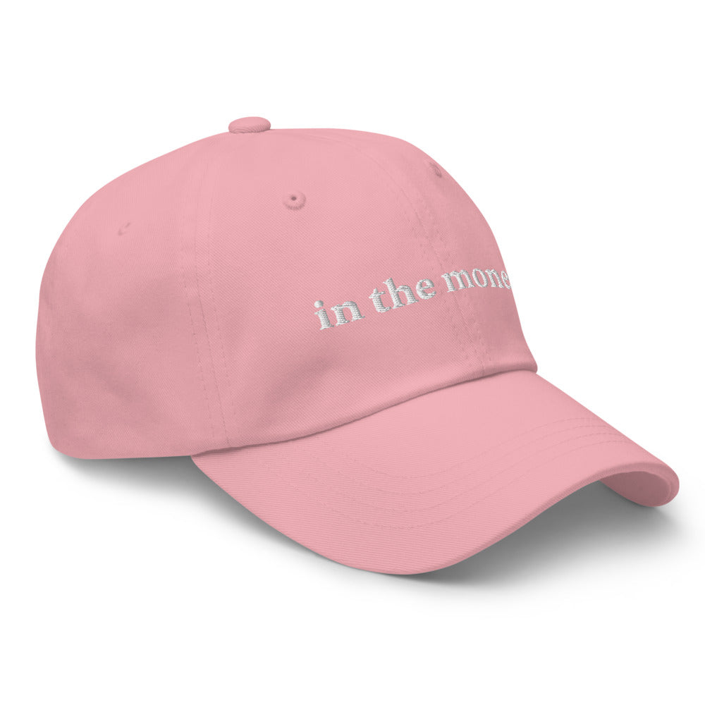 In the money Options trader funny dad hat