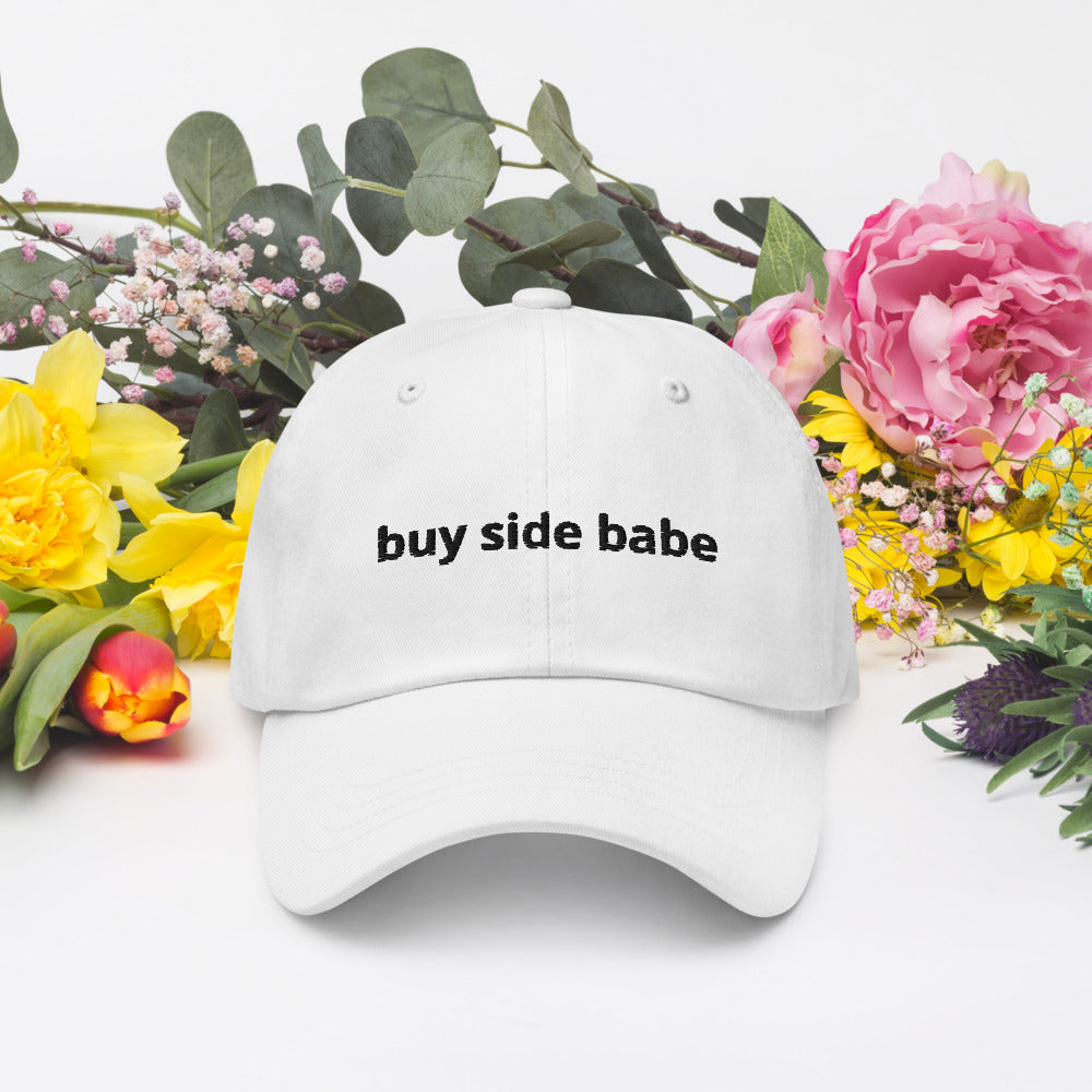 Buy side babe dad hat