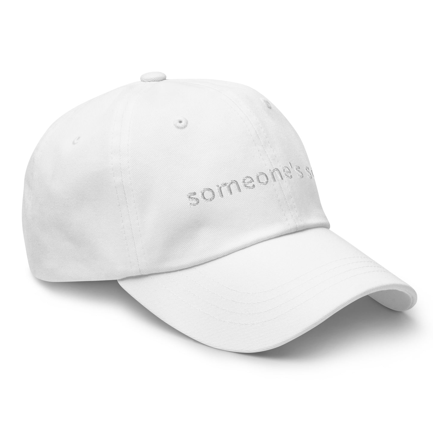 Someone's son dad hat