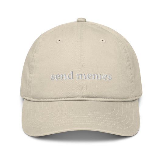 Send memes dad hat (organic)